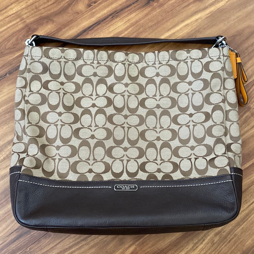 Coach Monogram Canvas Bag